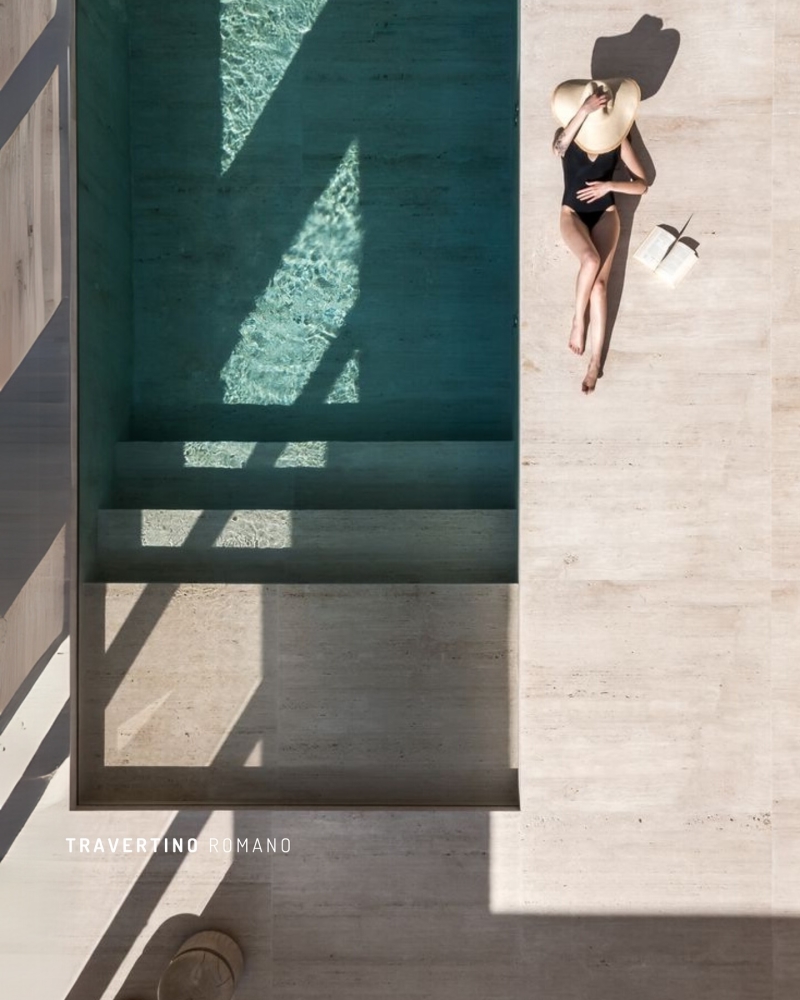 imagem do Travertino Romano: Elegância Atemporal